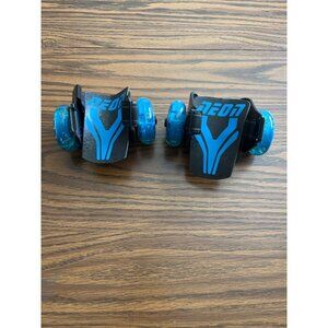 Yvolution neon adjustable light up street roller shoe heel skates